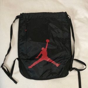 Jordan drawstring sack.
